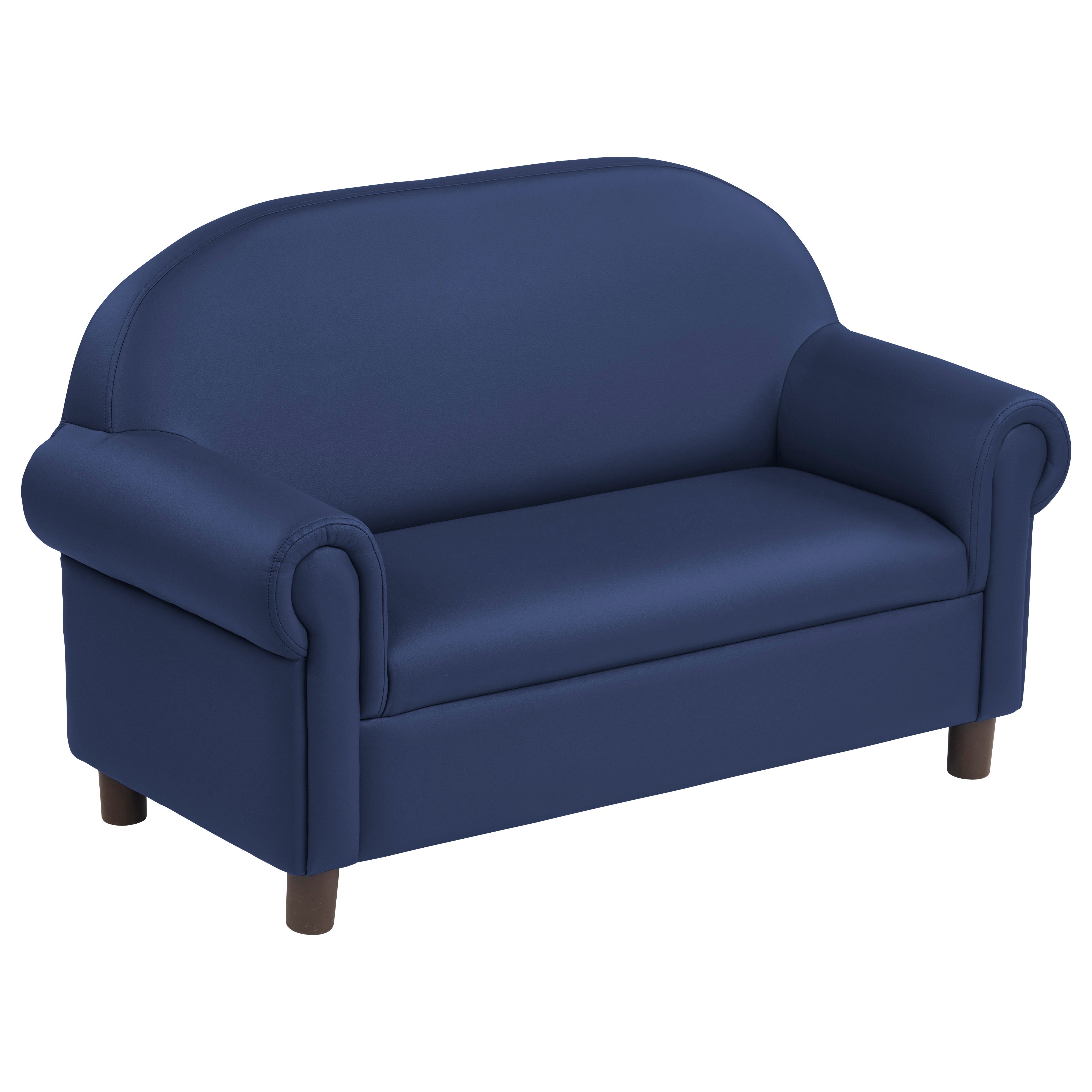 Little Lux Preschool Sofa - Navy