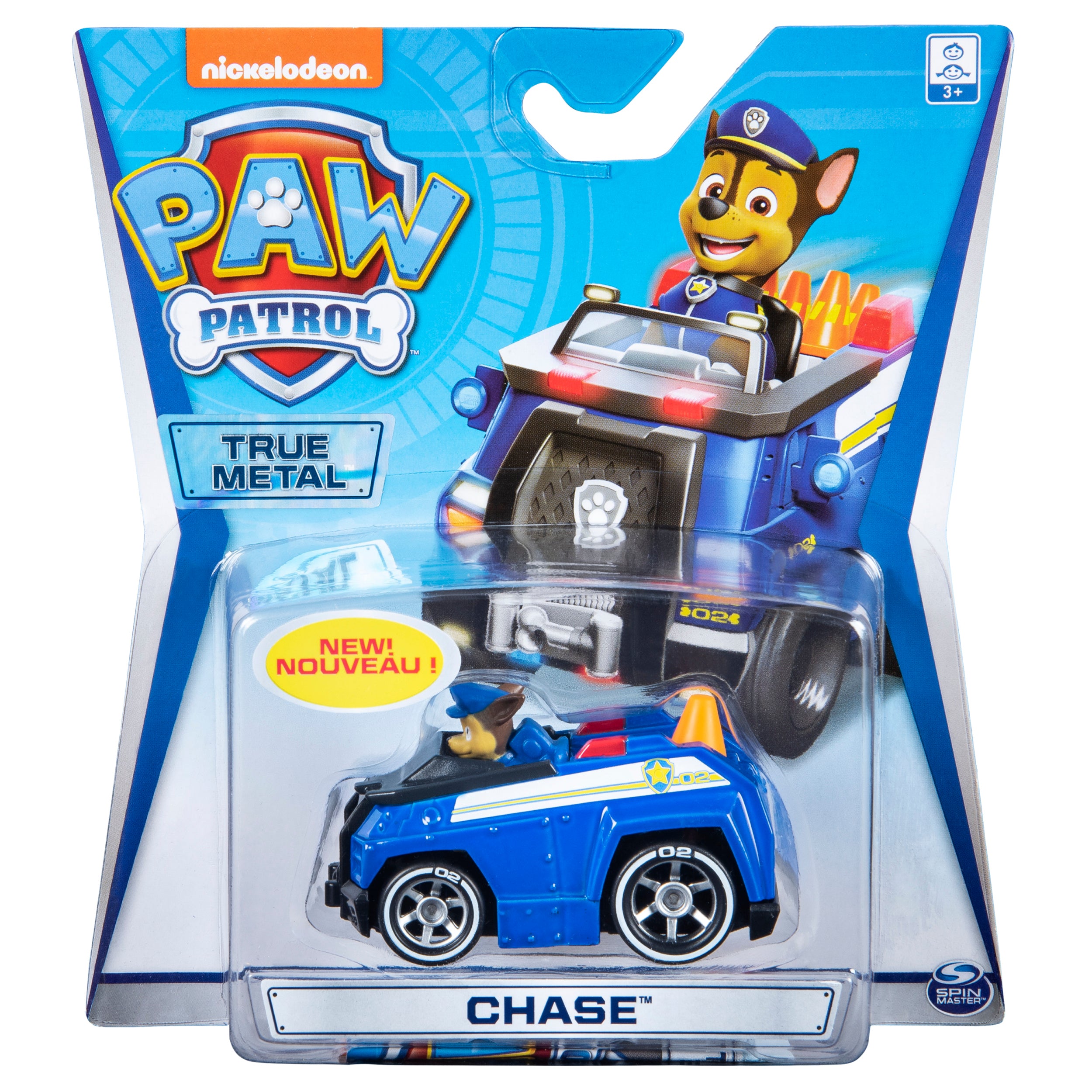 PAW Patrol, True Metal Collectible Die-Cast Vehicle, 1:55 Scale Styles May Vary