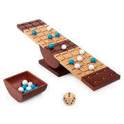 Rock Me Archimedes, Balancing Strategy Puzzle Marbles Family Board Game Retro STEM Learning Educational Toy, for Adults and Kids Ages 8 and up