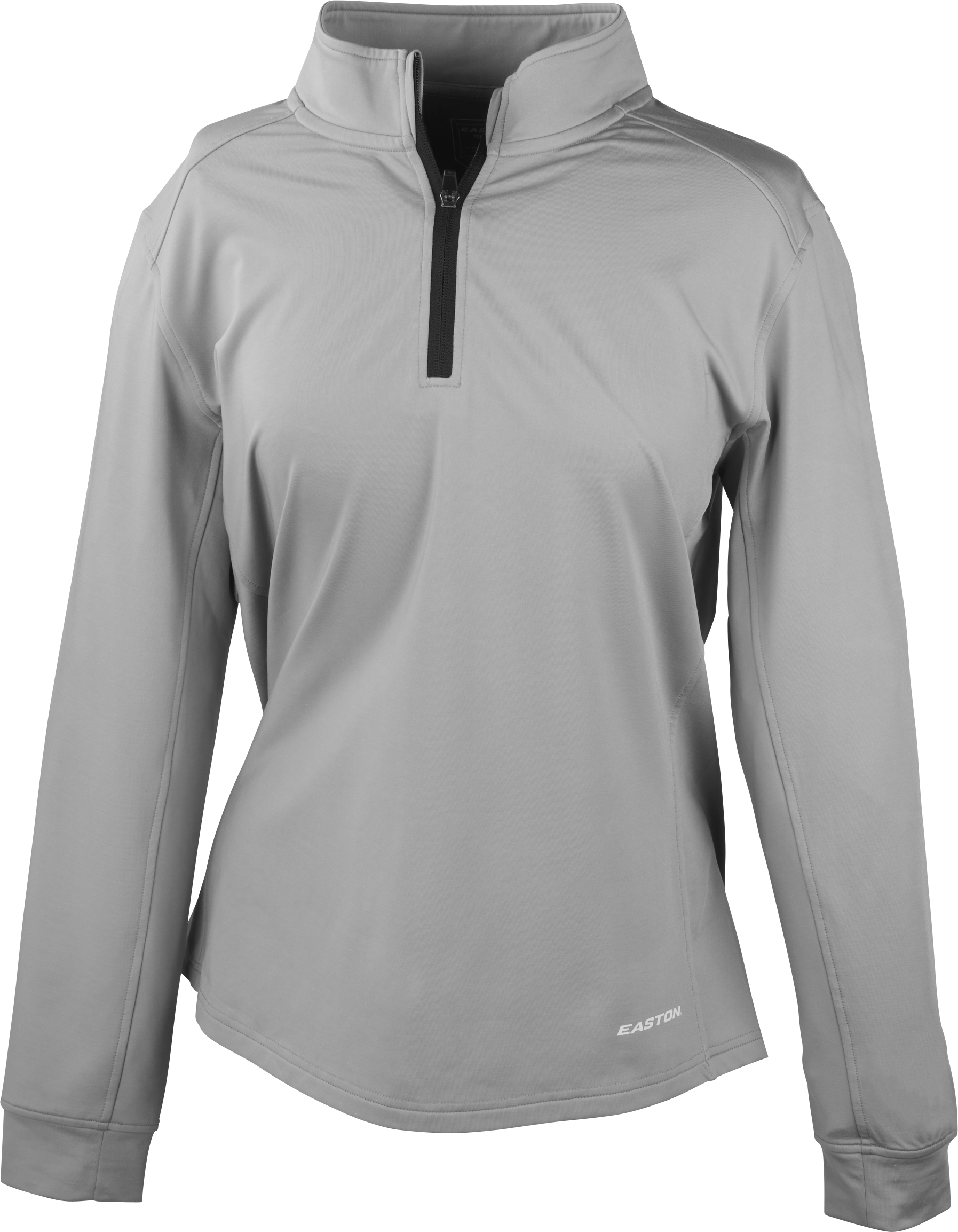 Easton Womens Quarter Zip Performance Fleece Pullover - Small - Gray