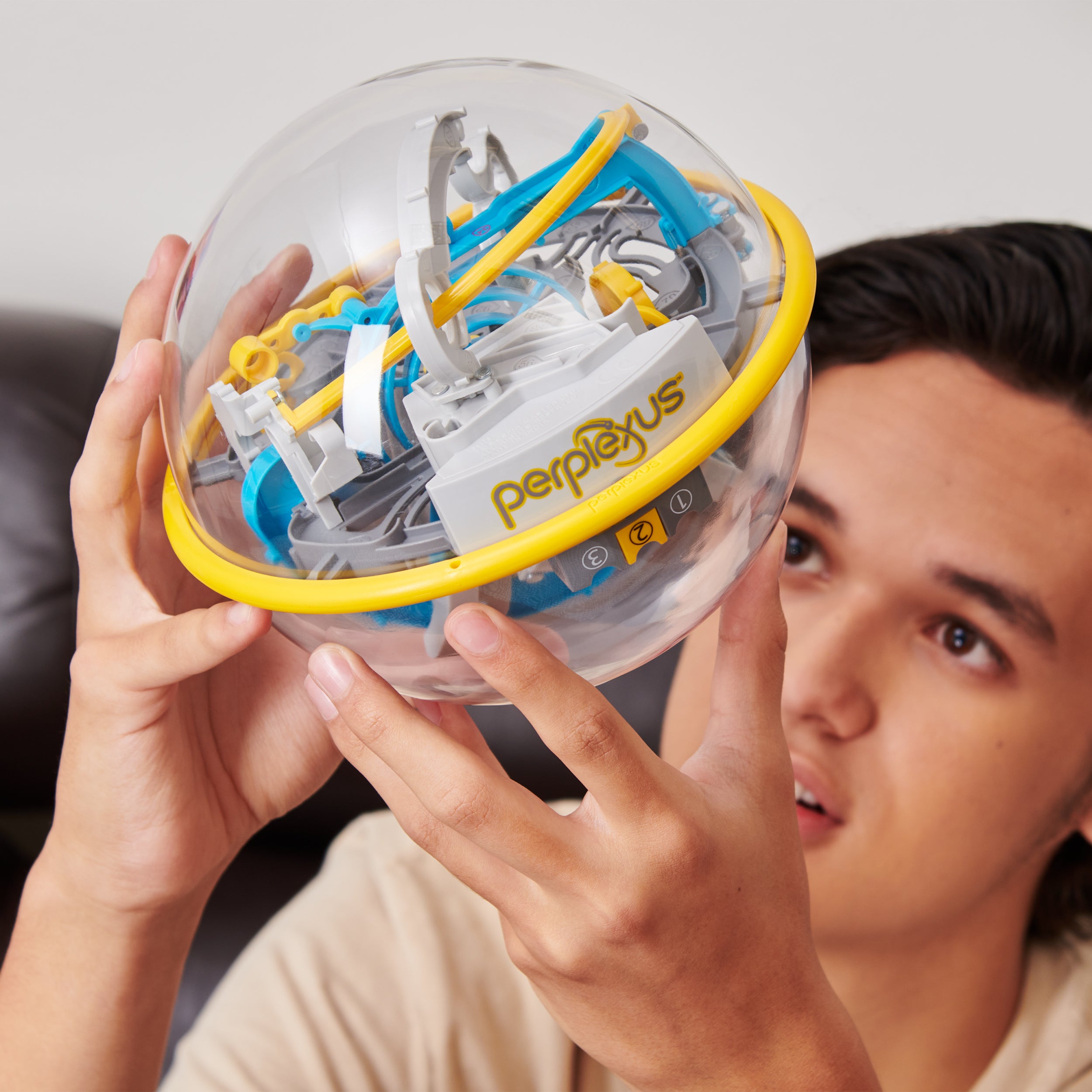 Perplexus Beast 3D Gravity Maze Game Brain Teaser Fidget Toy Puzzle Ball, Anxiety Relief Items, Cool Stuff, Sensory Toys for Kids & Adults Ages 9+