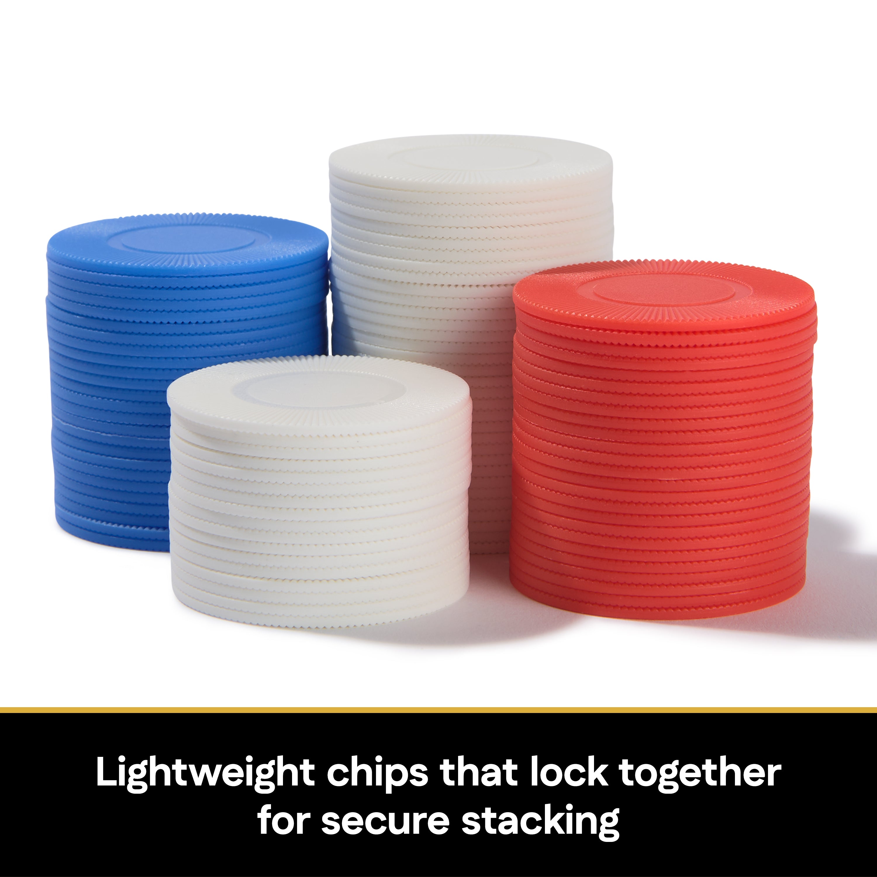 Spin Master Games, Cardinal Classics, 100-Piece Colored Poker Chips Set, for Families and Kids Ages 10 and up
