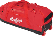 Rawlings Yadi2 Wheeled Equipment Bag - Scarlet