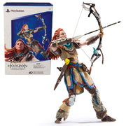 PlayStation Horizon Forbidden West, Deluxe 6” Aloy Action Figure with 15 Accessories, The Shapes Collection, For PS5 Fans & Collectors Ages 17+