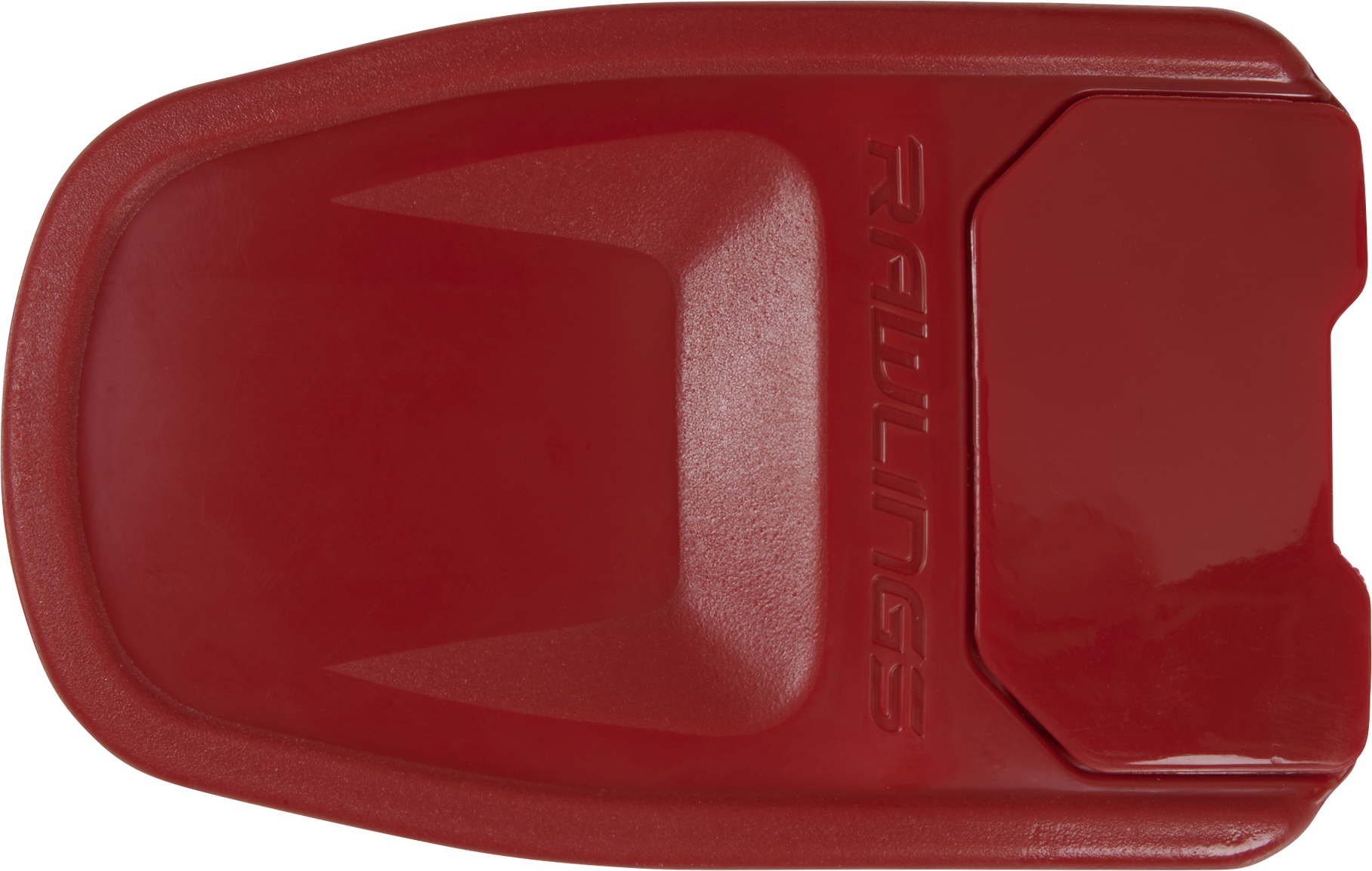 Rawlings Reversible Extension For R16 Batting Helmet - Right Handed Batter/Left Handed Batter - Scarlet