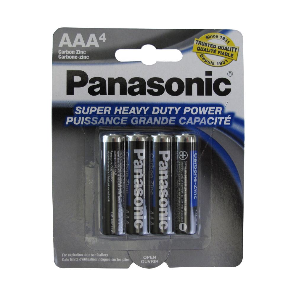 Panasonic Super Heavy Duty Power AAA 4-Pack