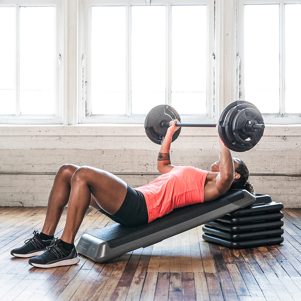 The Step Fitness 60 Lb Deluxe Weight Set
