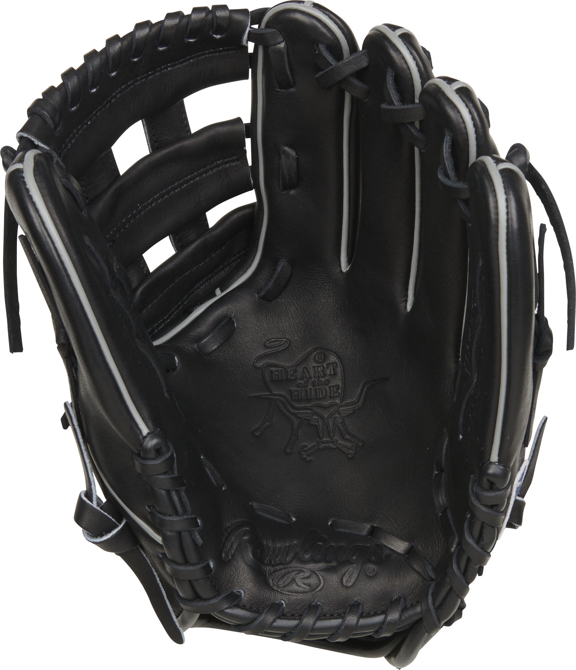 Rawlings Heart Of The Hide Traditional Series 11.75-Inch Baseball Glove - Right Hand Thrower - Black