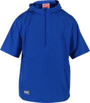 Rawlings Adult Colorsync Short Sleeve Hooded Jacket - Small - Royal
