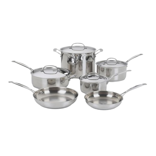 Chef's Classic™ Stainless 10 Piece Set