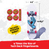 Tech Deck, Santa Cruz Handboard; Authentic Mini Skateboards, Kids Toys for Boys & Girls, Ages 6 and up Hands Use Only
