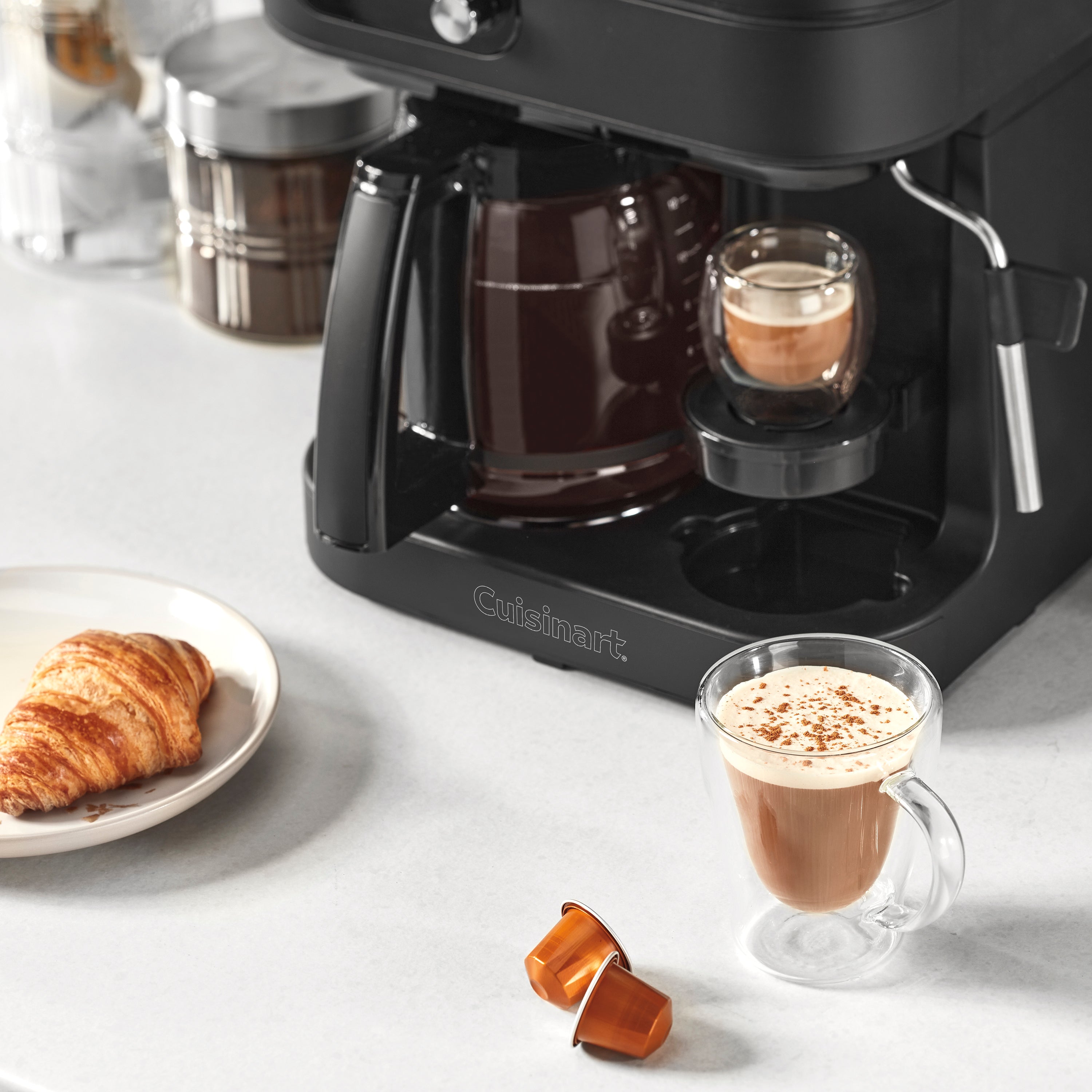 Coffee Center® Barista Bar 4-in-1 Coffee Maker - Matte Black