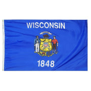 12X18 IN NYL-GLO WISCONSIN
