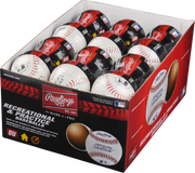 Rawlings 8 And Under Official League Baseball - 2 Dz Display Box