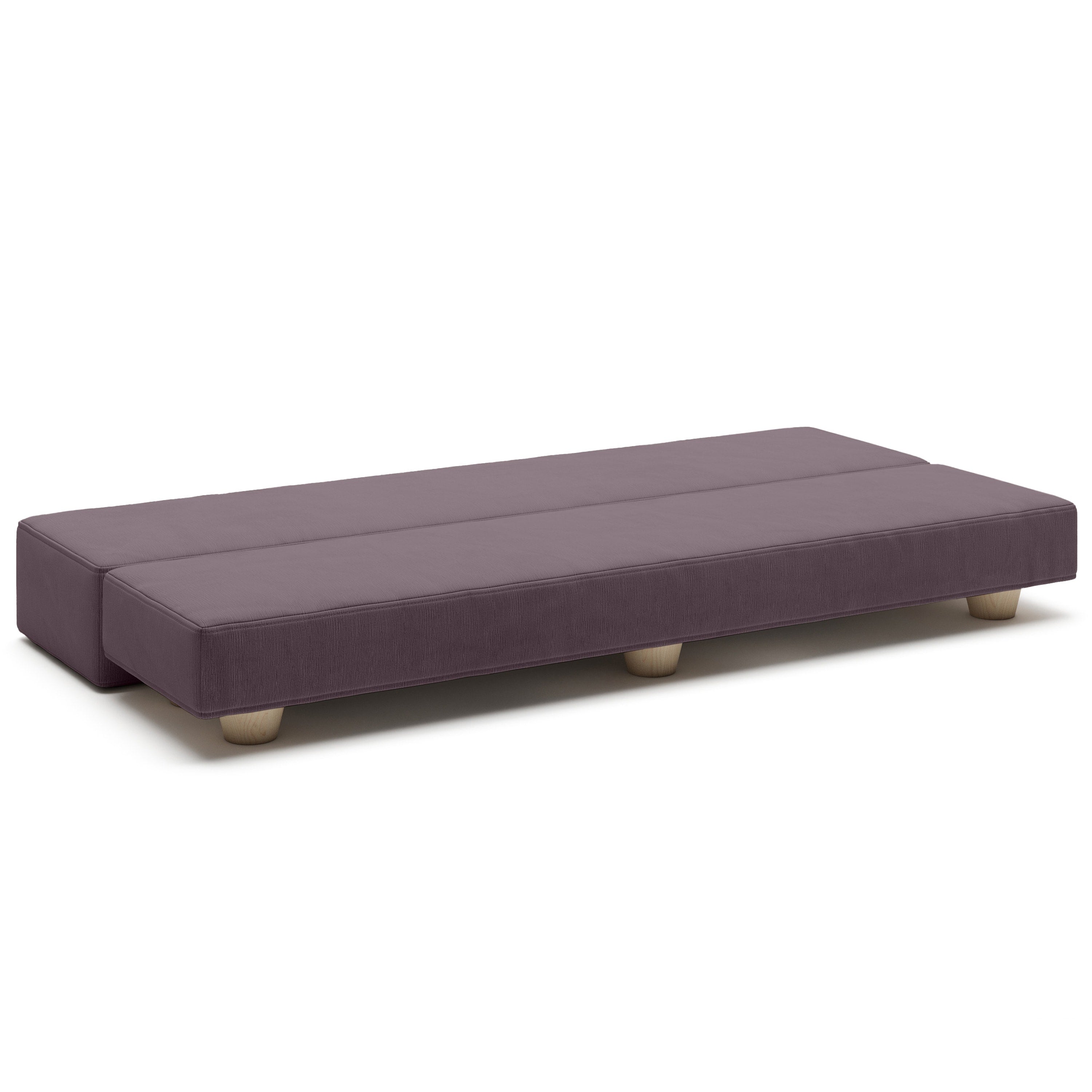 Jaxx Camden Convertible Bed Bench / Fold-Out Twin Guest Bed, Dove Grey