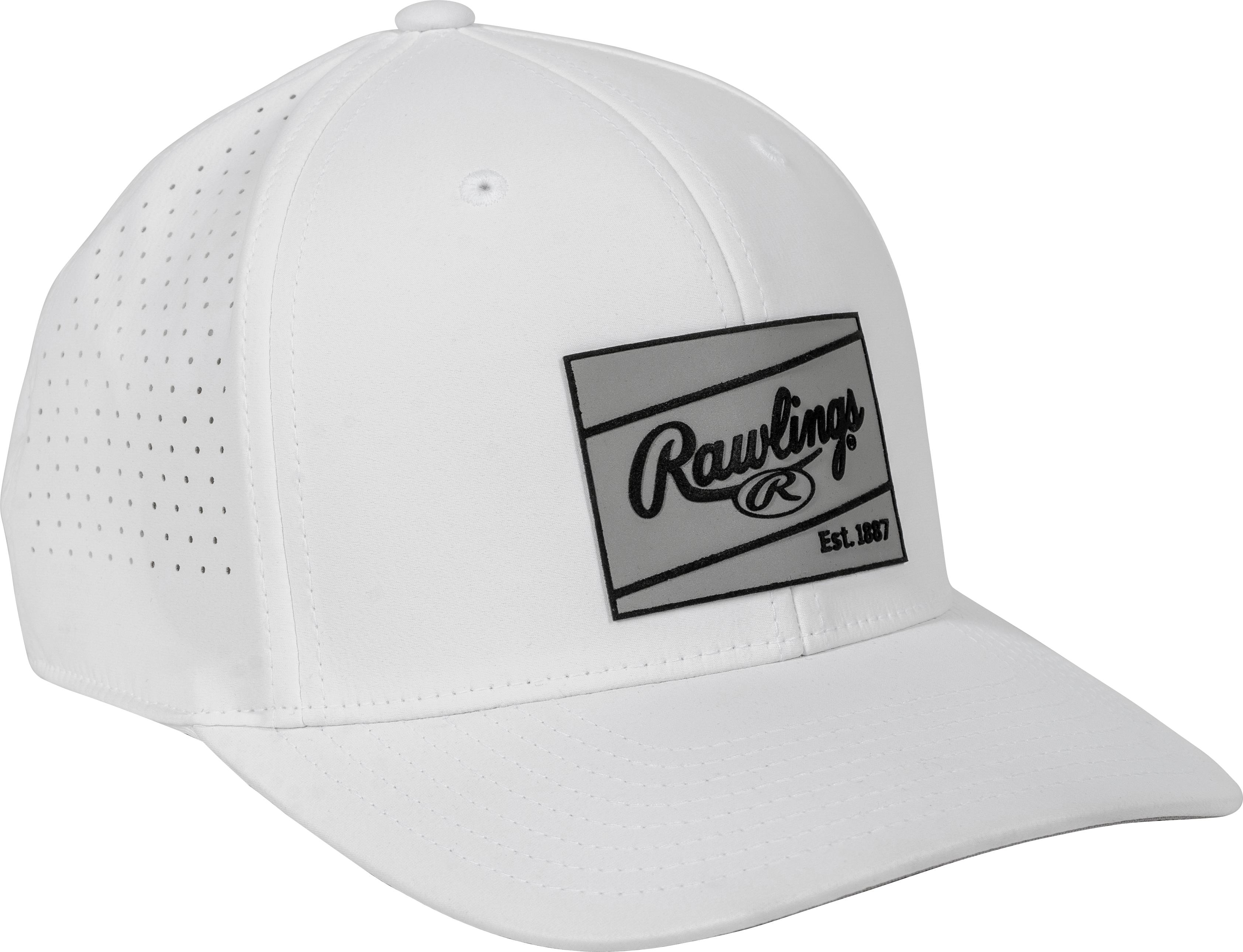 Rawlings Performance Hat - Snap Back - White
