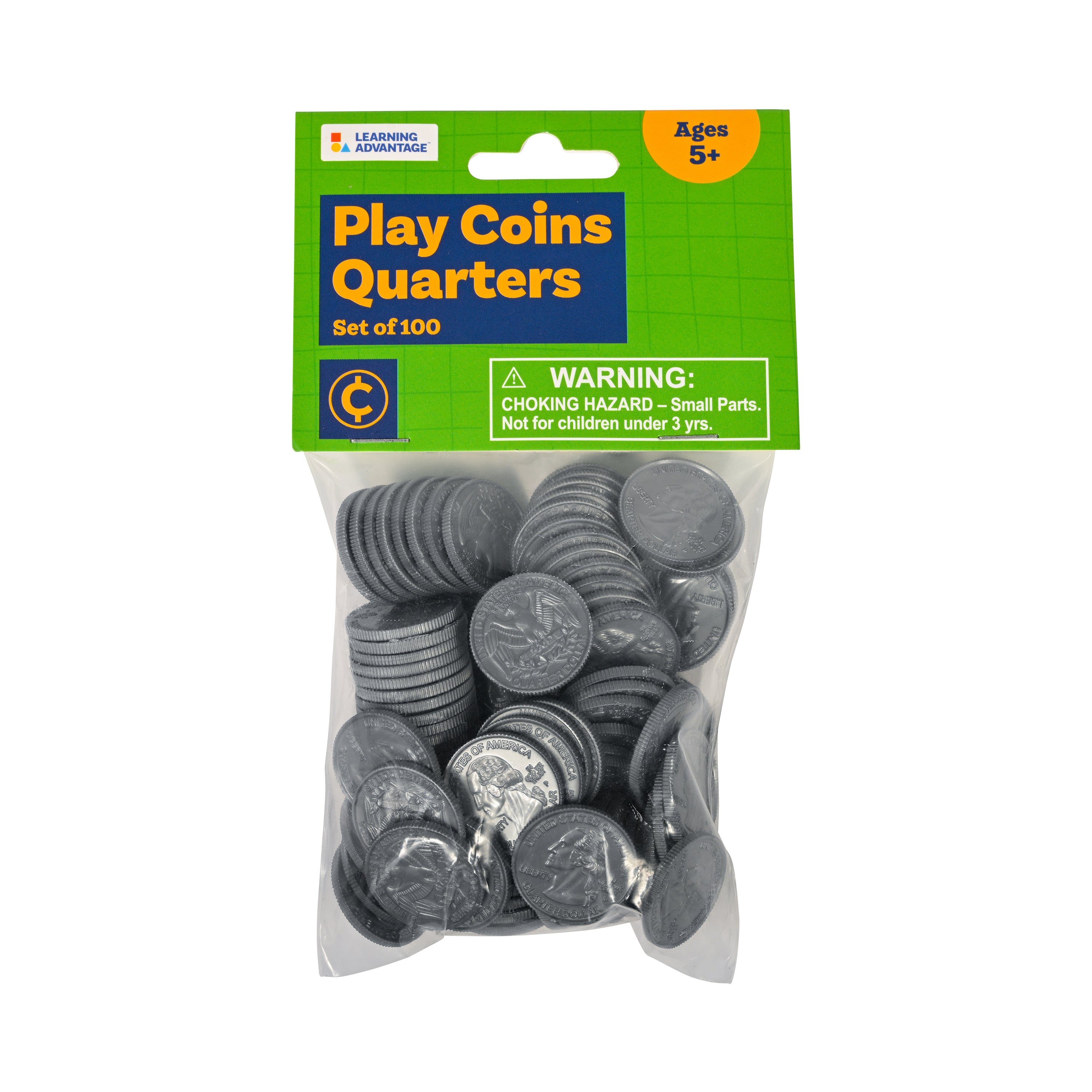 Play Quarters - Set of 100