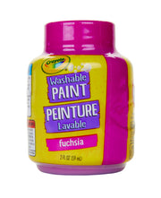 Crayola Washable Paint - Fuchsia (2oz), Kids Paint, Great for Arts & Crafts, Resealable, Classroom Paint, Nontoxic, Ages 3+