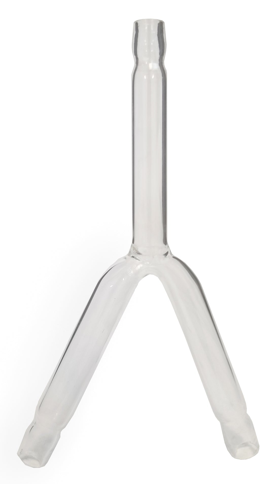 Connecting Tube, Glass, Y-Shaped, 3/8" (9.5mm)