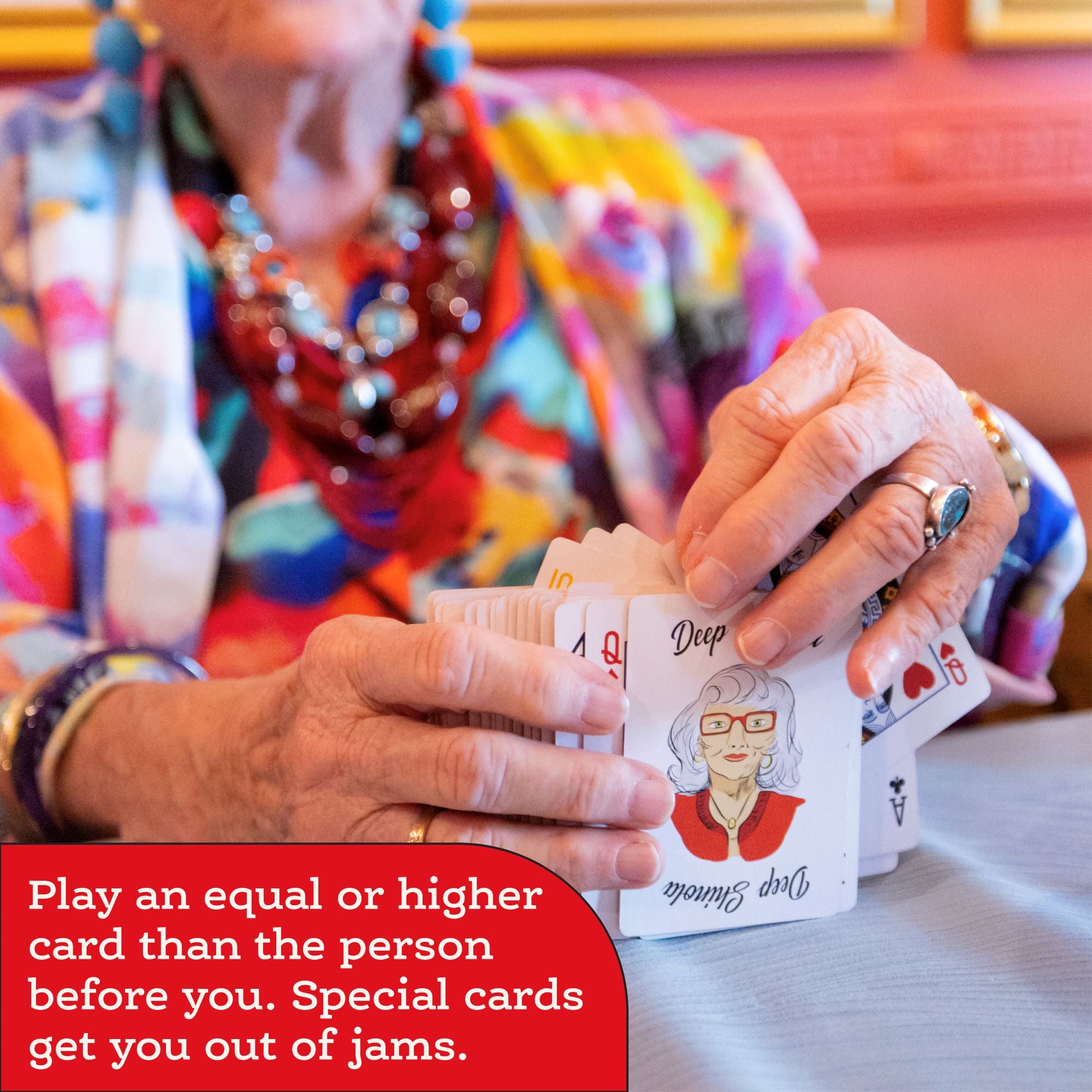 Spin Master Games, SolidRoots Ma's Deep Shinola Family Card Game, 2-5 Players, for Ages 8 & Up