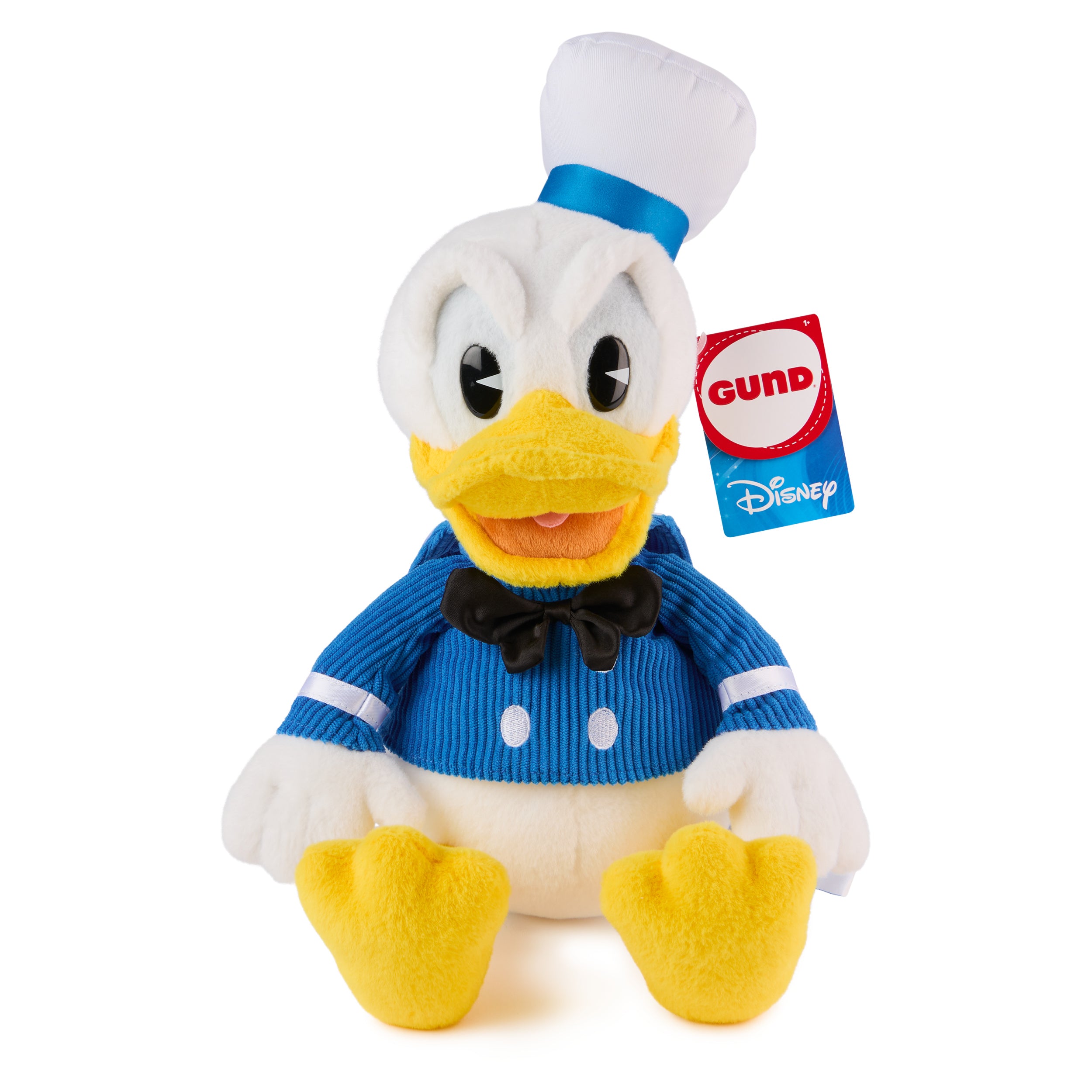 GUND Disney Official Donald Duck Classic Plush, Mickey and Friends, Deluxe Collector Stuffed Animal for Ages 1 and Up, Blue/White, 14”