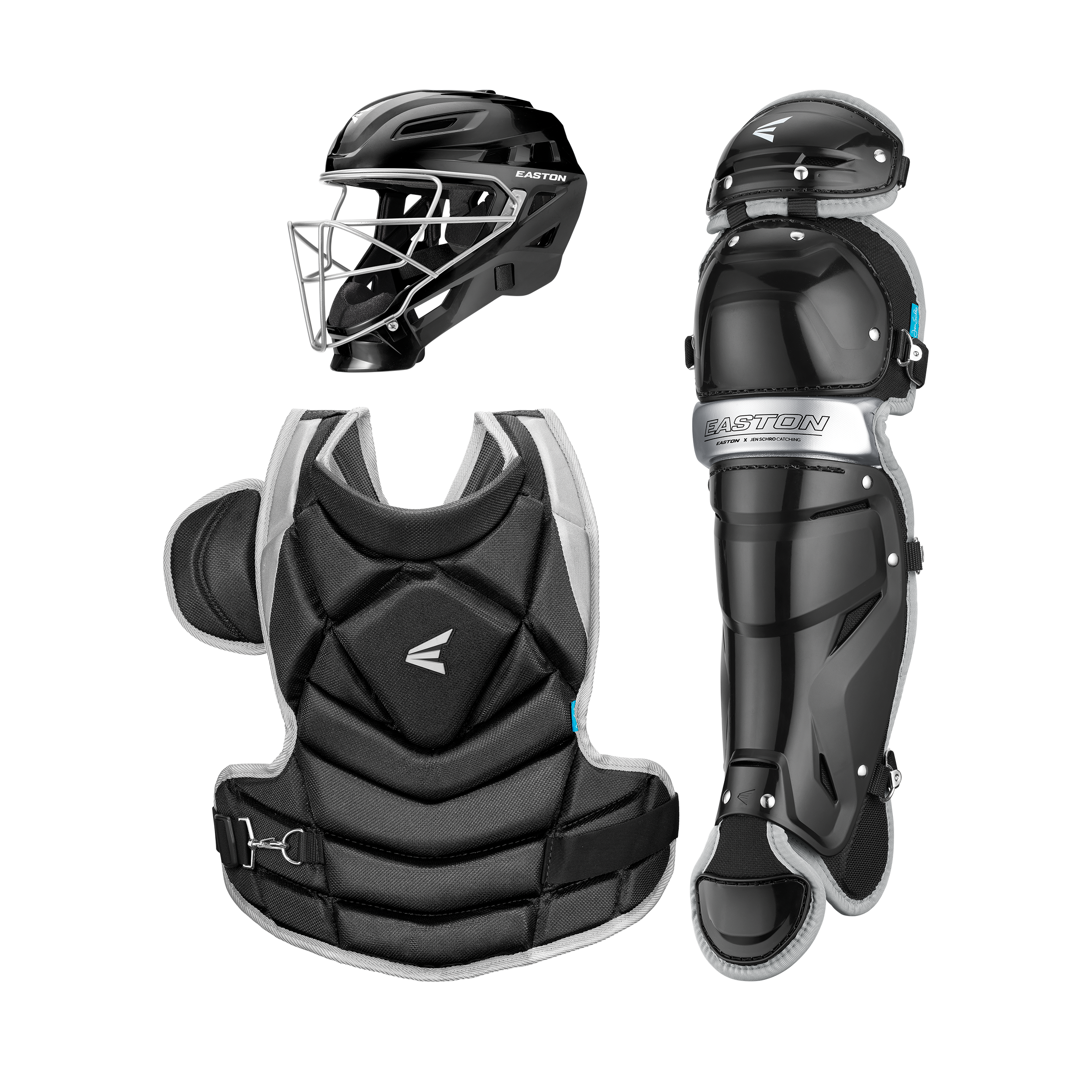 Easton Jen Schro The Fundamental Softball Large Catchers Box Set - Black