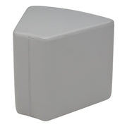 Pro Series Upholstered Wedge Ottoman 18" Height - Gray