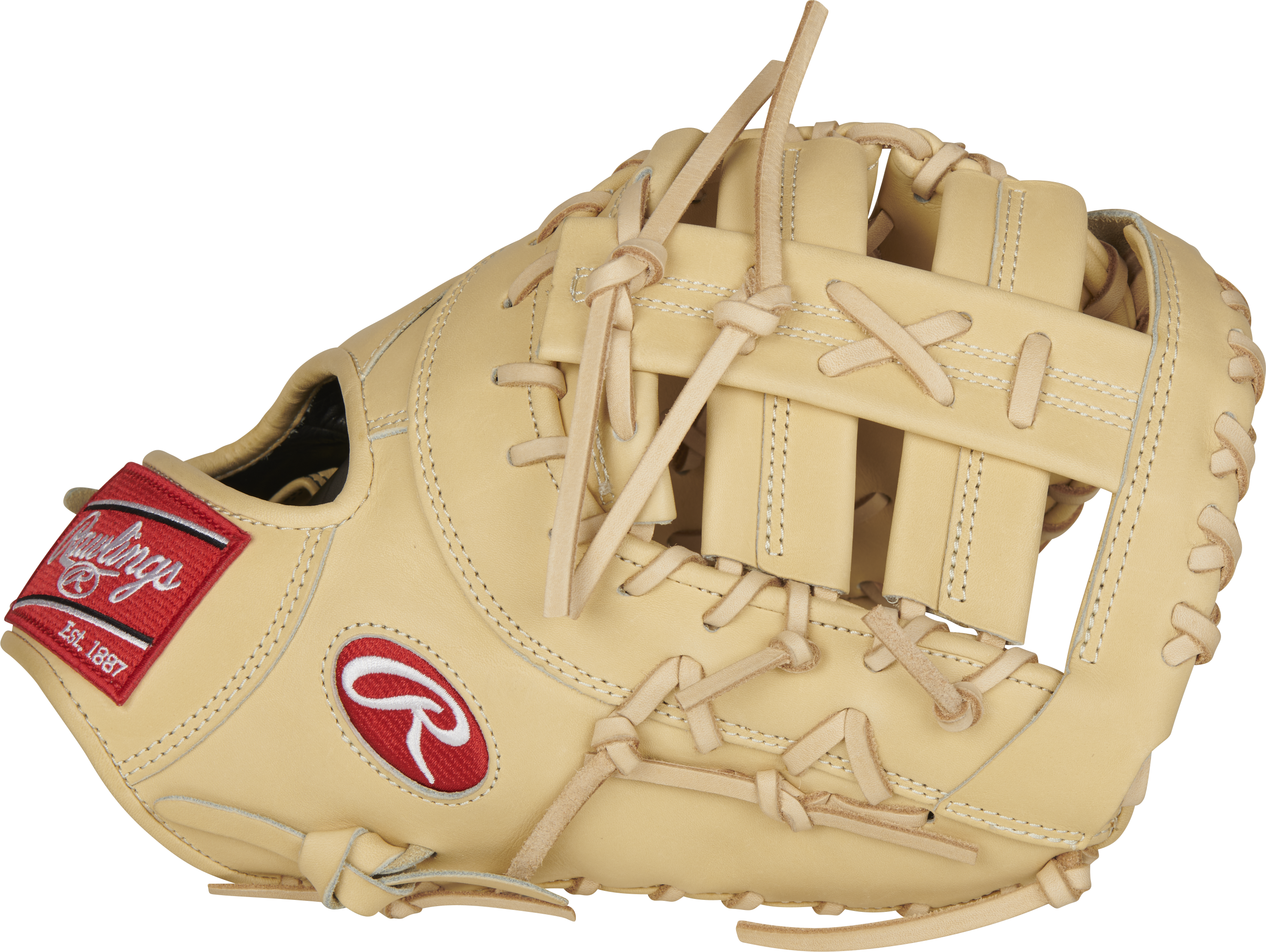 Rawlings Pro Preferred Series First Base Mitt 13-Inch Baseball Glove - Right Hand Thrower - Camel