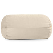 Jaxx Grand Lounger 7 Foot Bean Bag Sofa -Lush Velvet Ivory