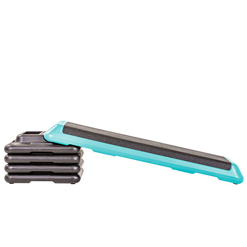 The Freestyle Step (Health Club Size) Teal (4 Risers) New
