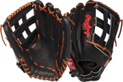 Rawlings Heart Of The Hide Series 14-Inch Slowpitch Softball Glove - Right Hand Thrower - Black