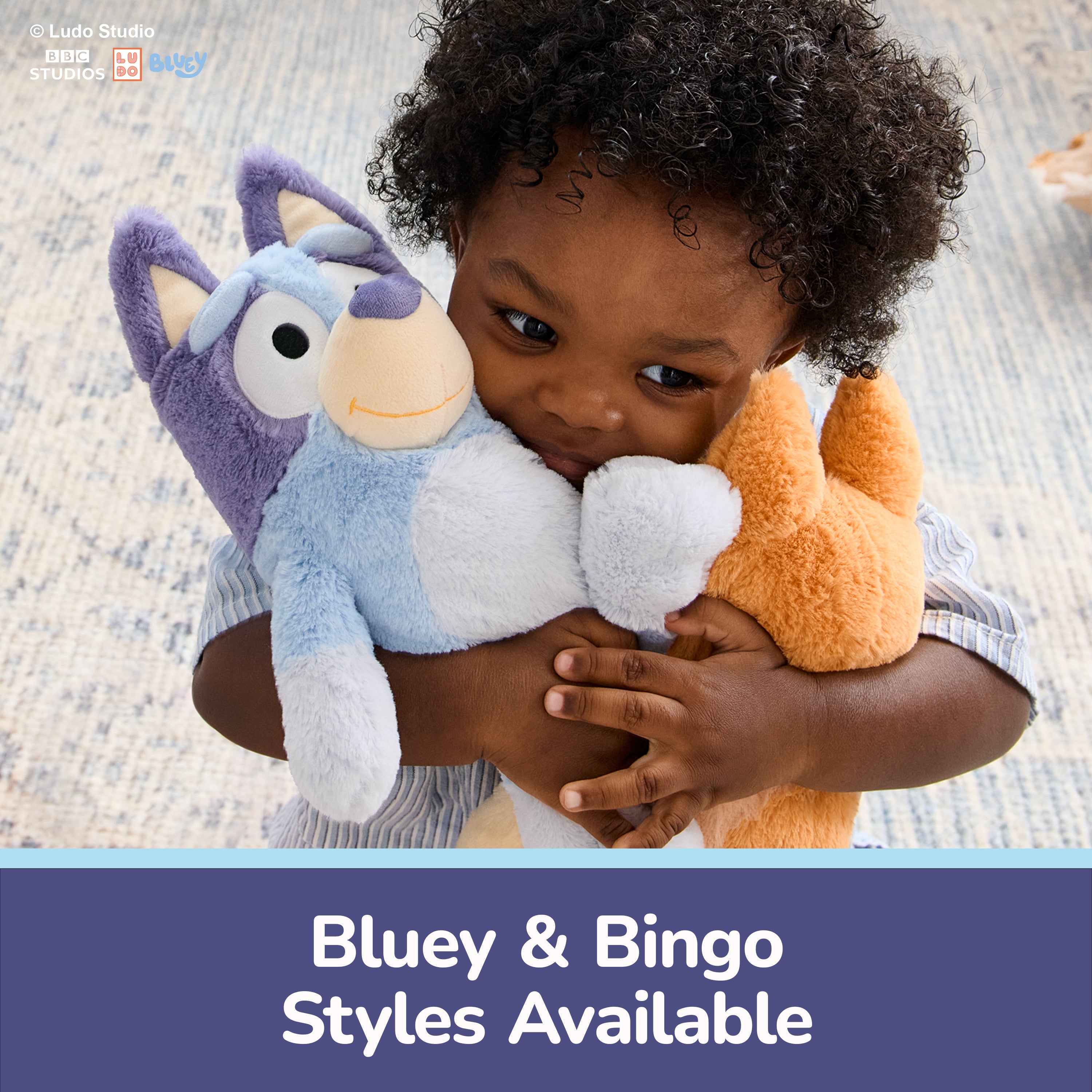 GUND Bingo Sustainably Soft Plush, Made with Recycled Materials, Stuffed Animals for Kids & Toddlers, Orange, 13”