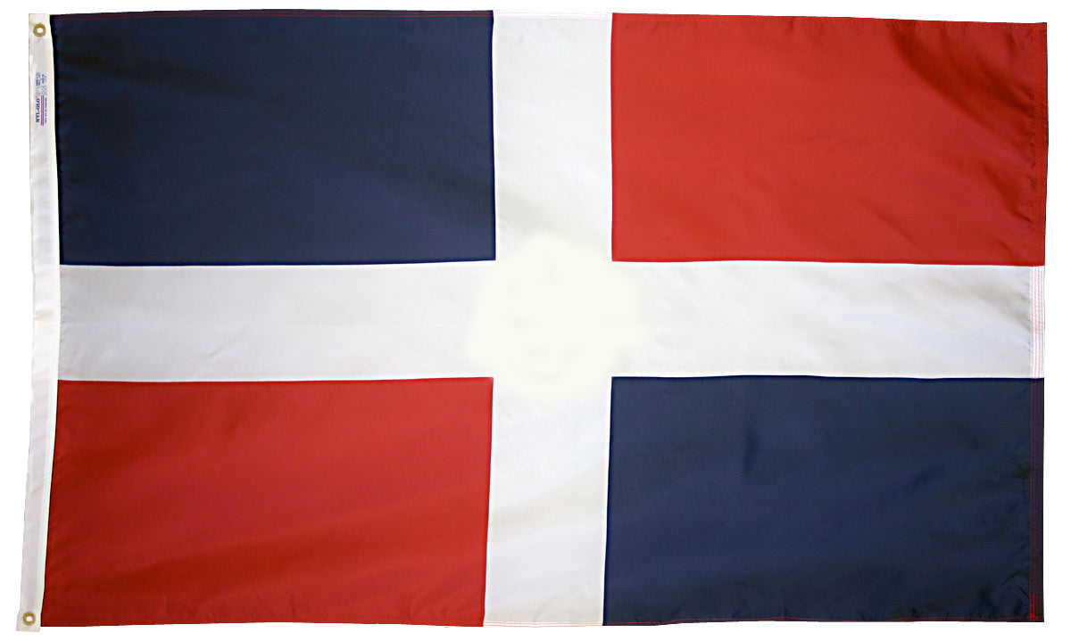 4X6 FT NYL-GLO DOMINICAN  REP CIVIL
