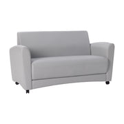Pro Series Upholstered Mobile Common Area Sofa - Gray