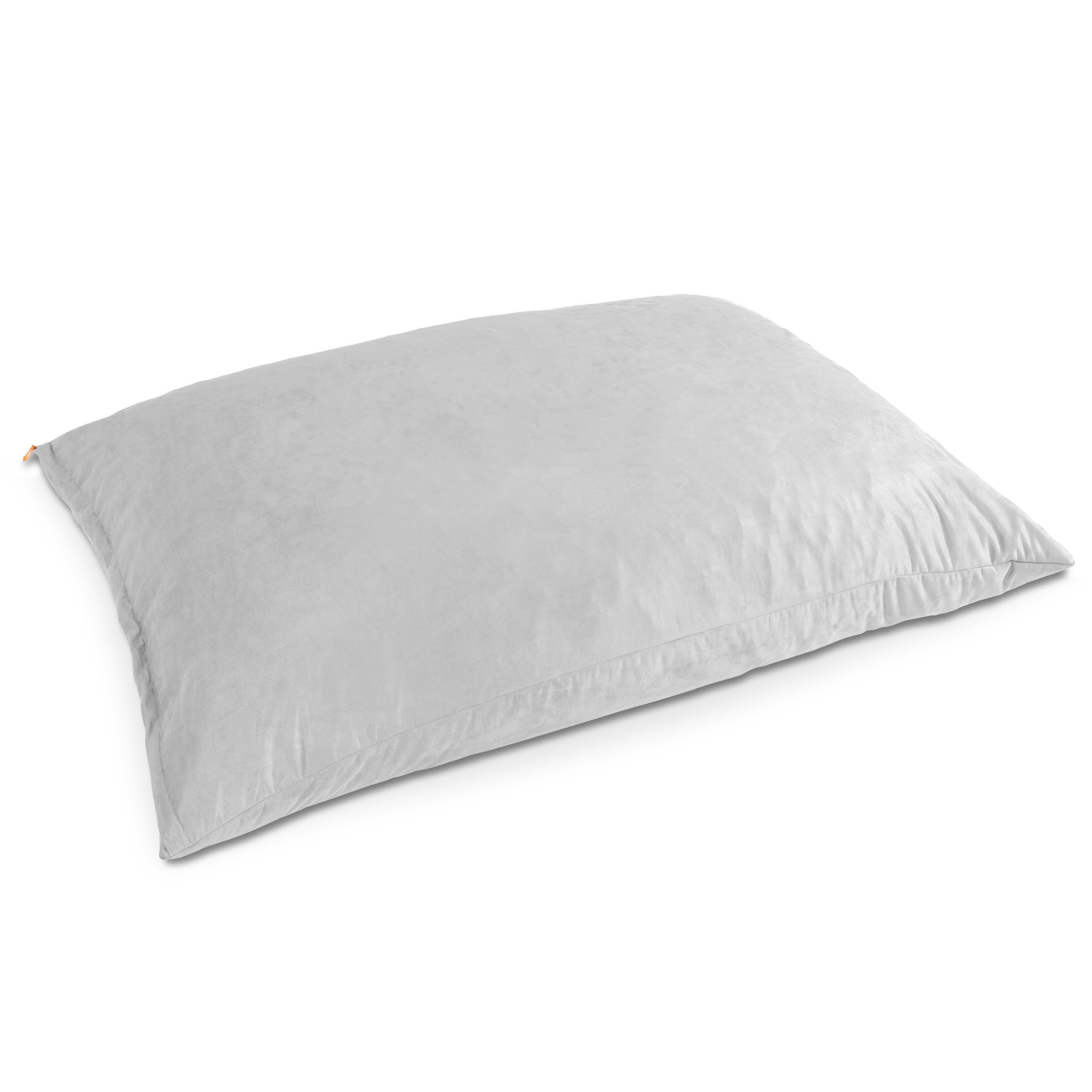 Jaxx Pillow Saxx 5.5-Foot - Huge Bean Bag Floor Pillow and Lounger, Platinum