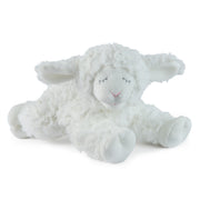 GUND Baby Sustainable Lamb Rattle, Winky Lamb Stuffed Animal, Plush Made from 100% Recycled Materials, Plush Rattle Sensory Toy for Babies, White, 7”