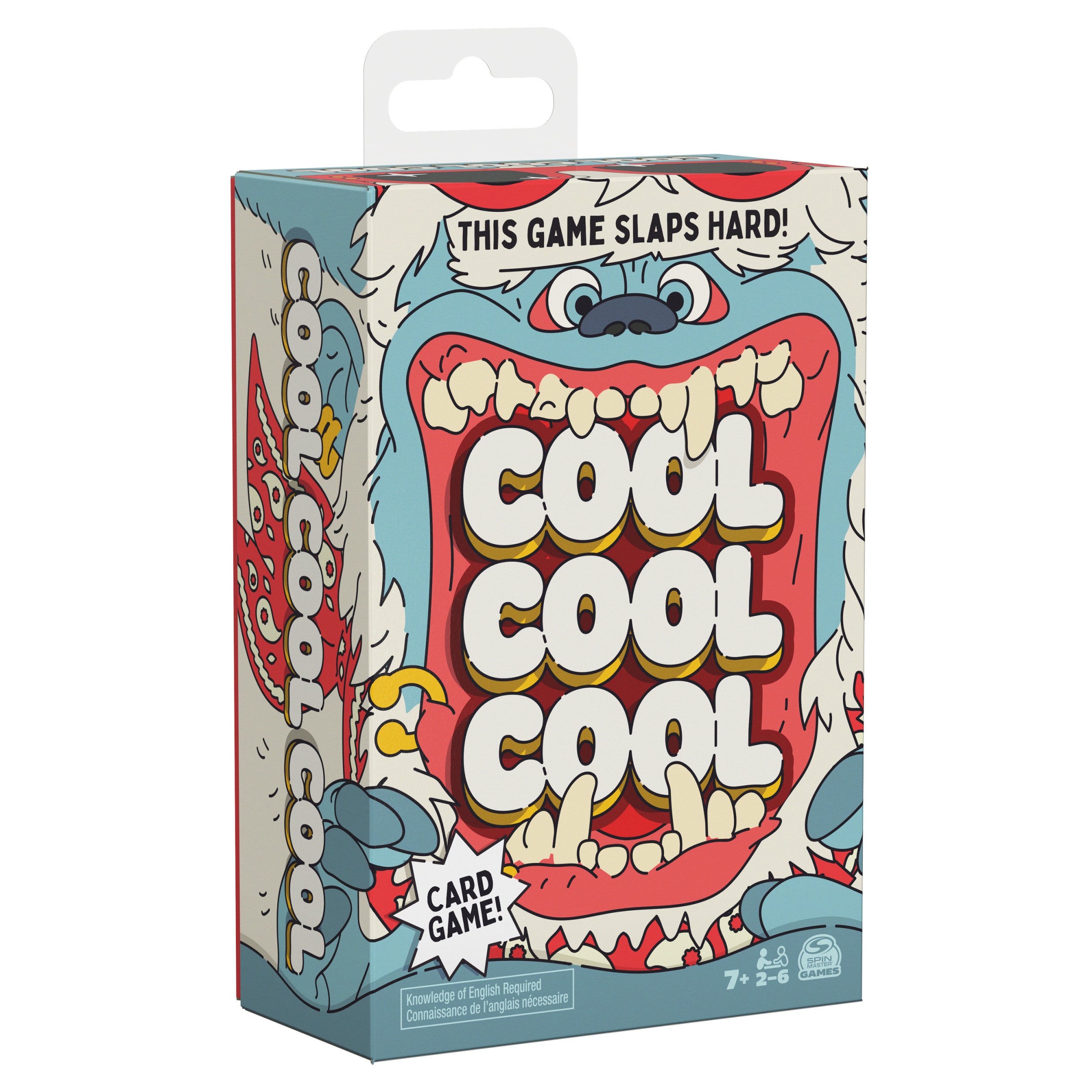 Spin Master Games, Cool Cool Cool The Card Game: A Fast-Paced Sick Card Slapping Battle, Fun Activity for Teens, Adults & Family Game Night, 2-6 Players, for Ages 7 & Up