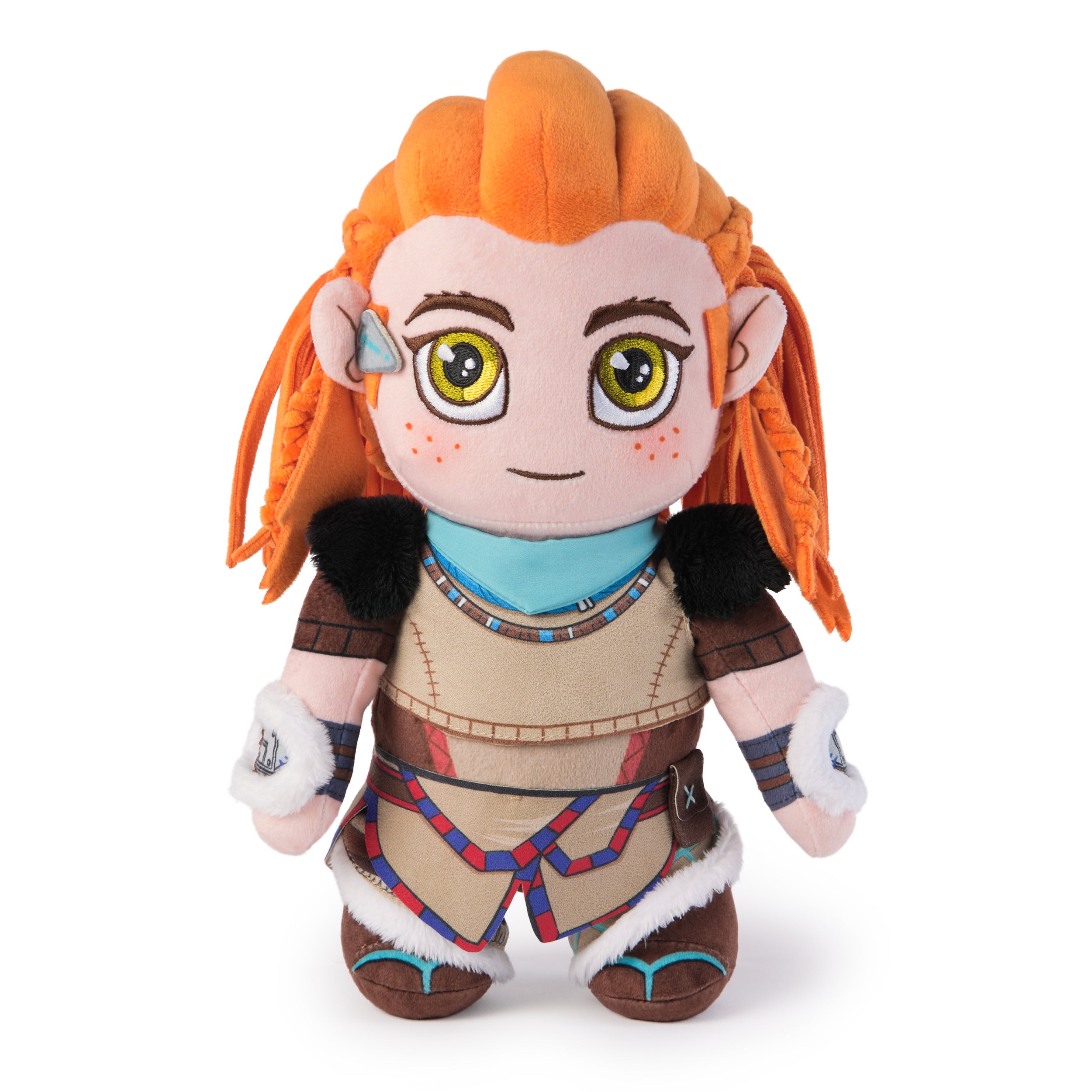 PlayStation Horizon Forbidden West, Premium 10-Inch Aloy Collector Grade Plush Toy, Cute Plushies and Kids Toys for PS5 Fans of All Ages