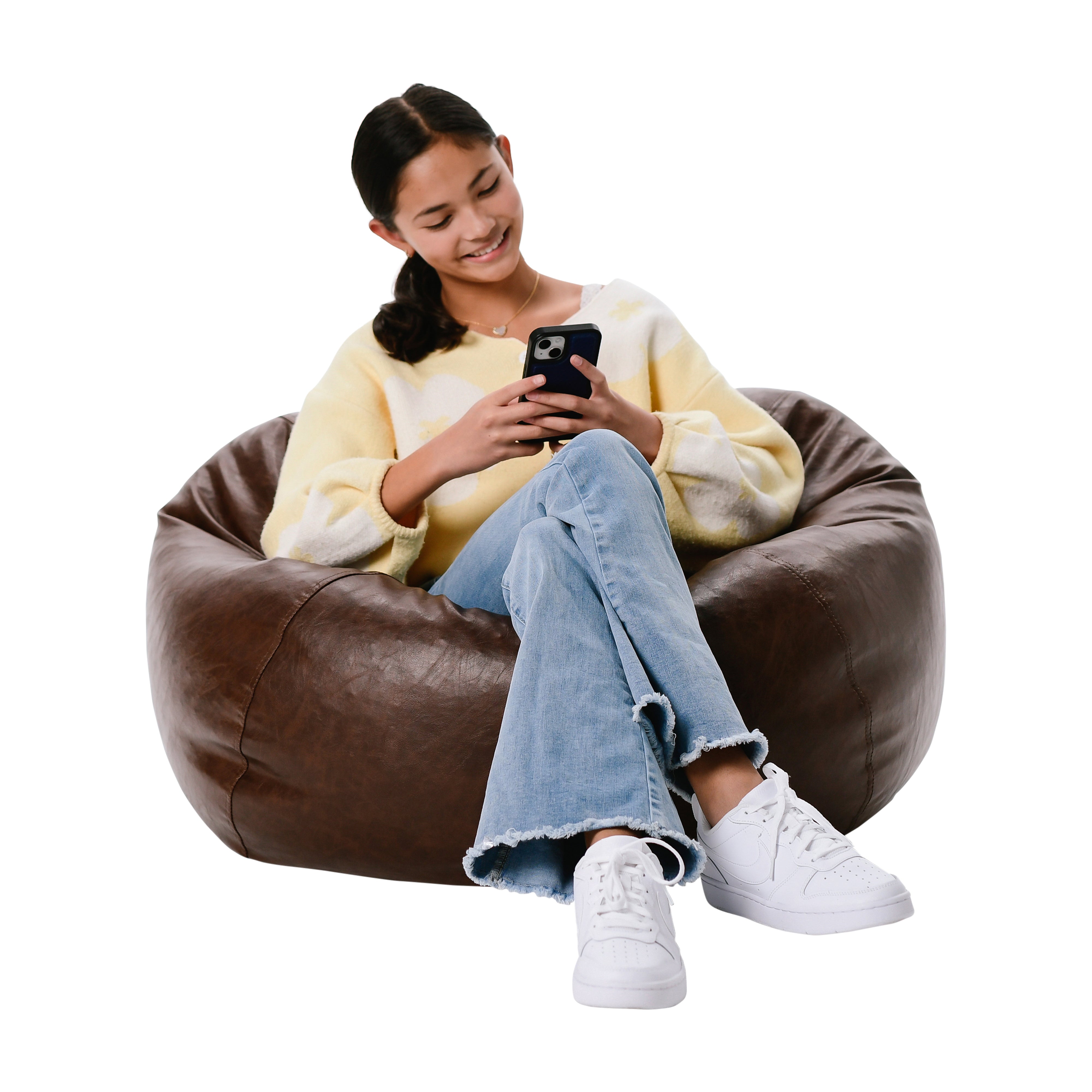 Rustic Classic 35" Standard Bean Bag - Walnut