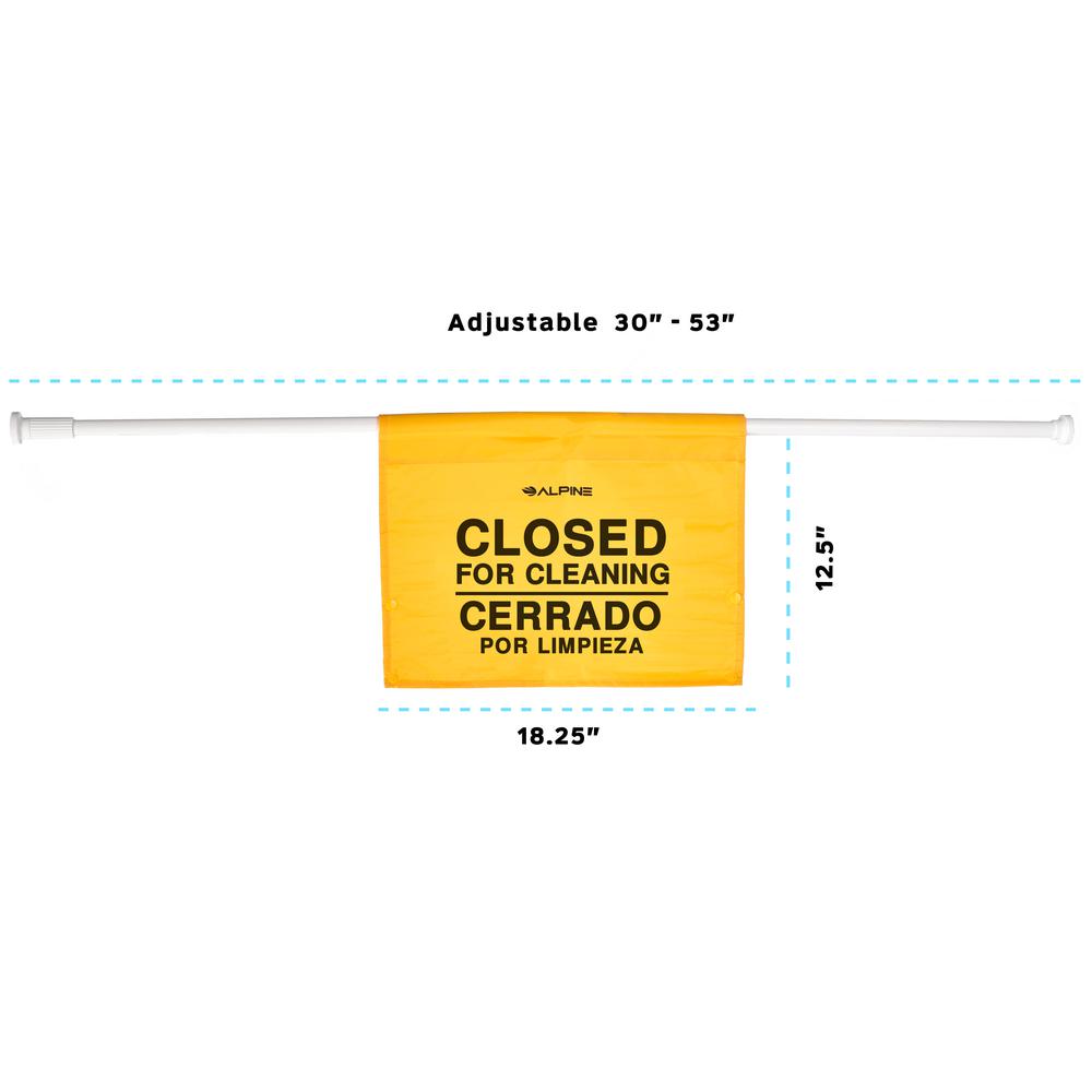 Alpine Industries Safety Hanging Sign