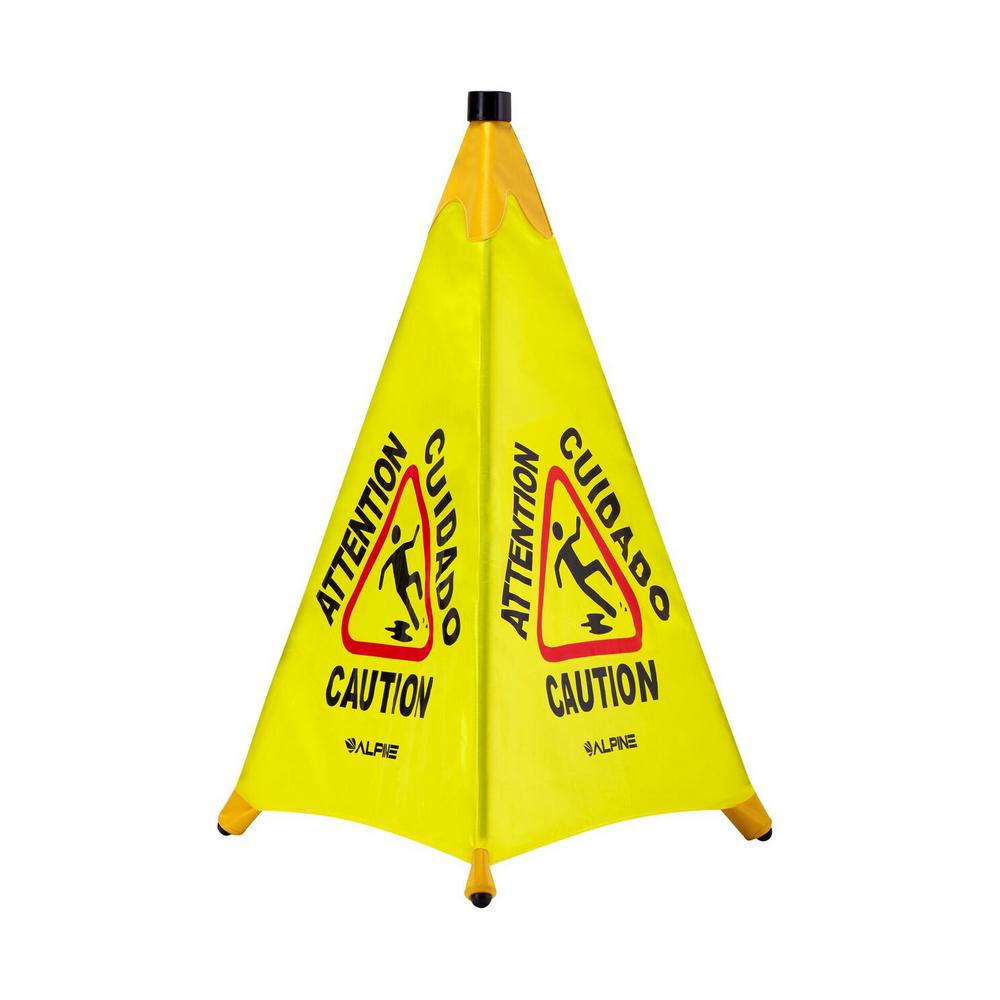Alpine Industries 30 Pop-Up Wet Floor Sign