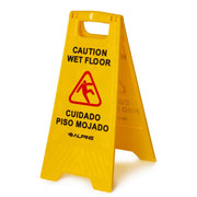 24" Caution Wet Floor Sign