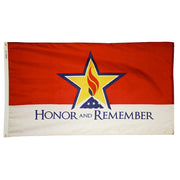 Honor and Remember Flag 2x3 ft. Nylon Dyed Design