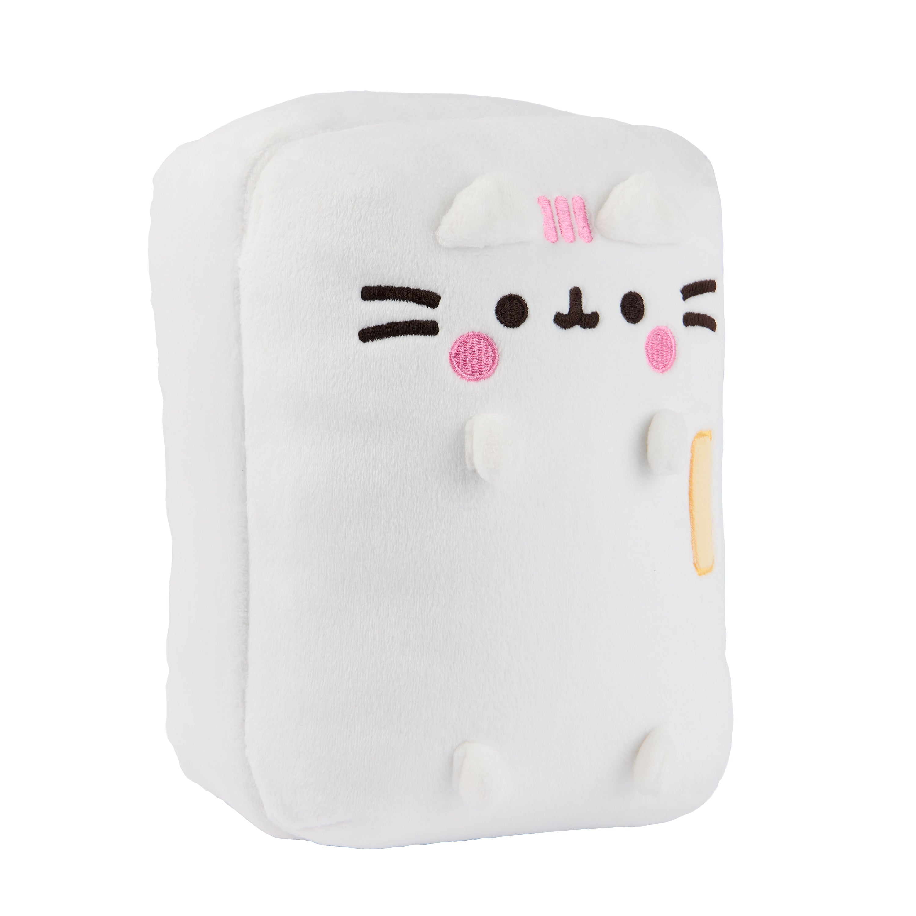 GUND Pusheen’s Kitchen: Refrigerator Plush, Toy Fridge Stuffed Animal for Ages 8 and Up, White, 9.5”