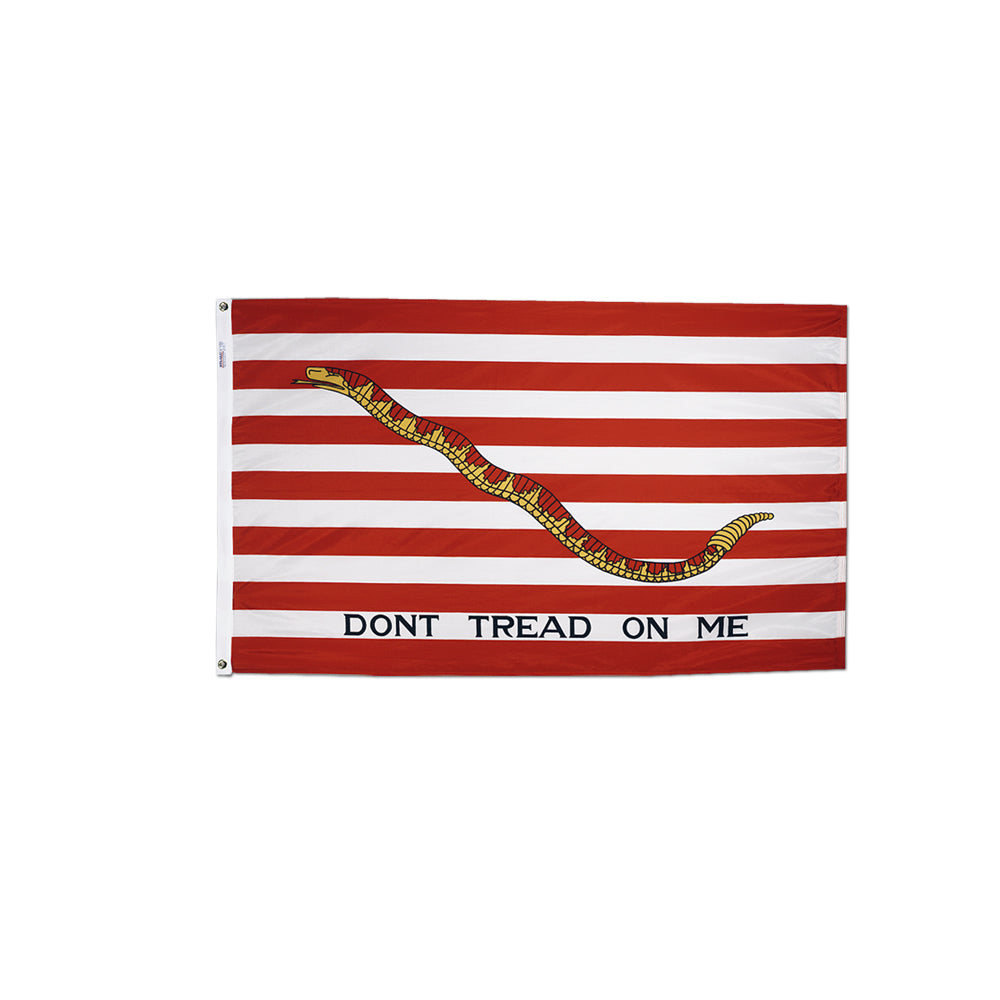 1st Navy Jack Flag 3x5 ft. Nyl-Glo Dyed Design