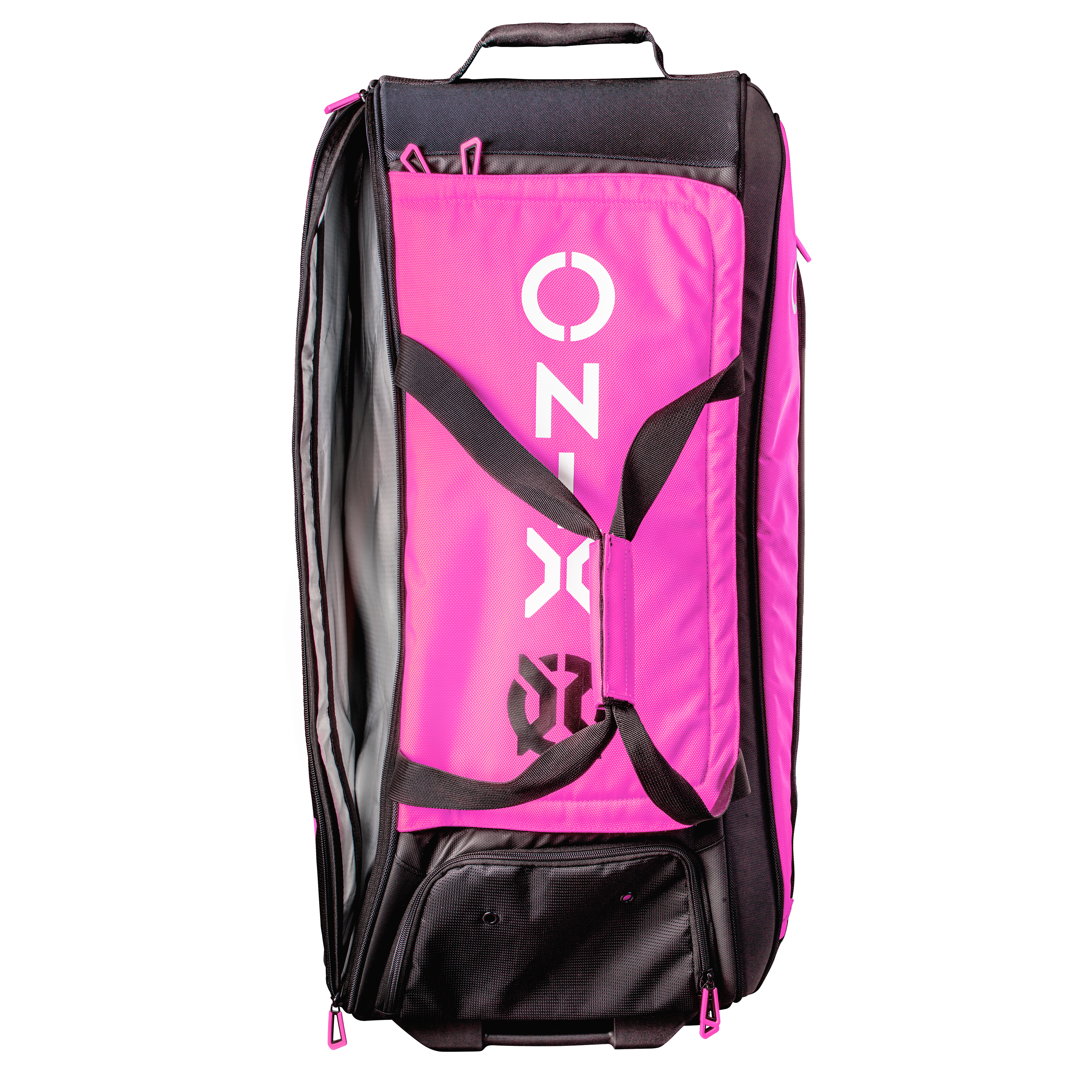 ONIX Pro Team Wheeled Duffel Bag — Pink/Black