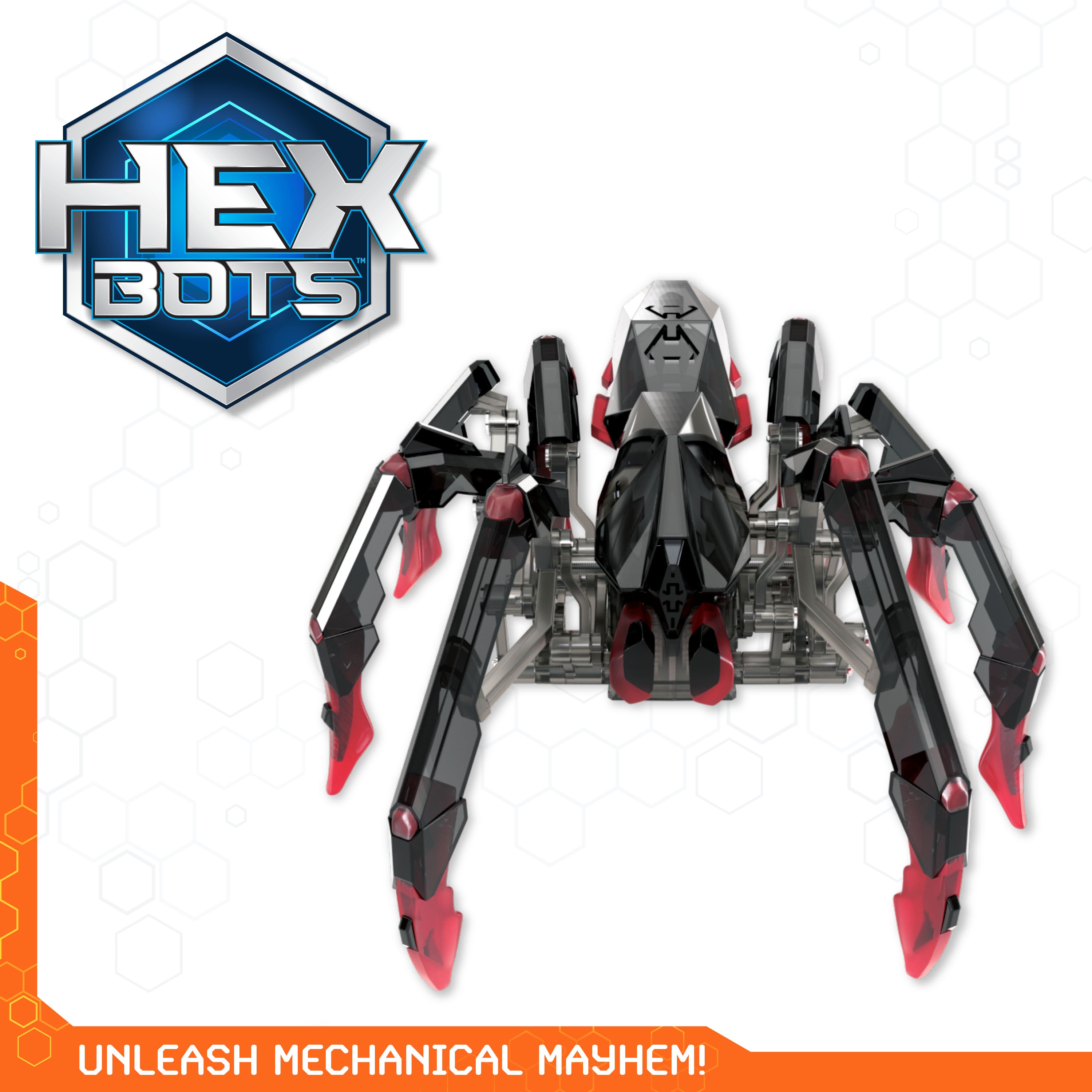 HEX BOTS Remote Control Tarantula, Rechargeable Robot Spider Toys for Kids, Adjustable Robotic Tarantula Spider, Robot Toys for Boys & Girls Ages 6 & Up