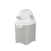 Foundations Mini Diaper Pail, Gray