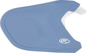 Rawlings Mach Adjust Lhb Matte Jaw Guard  - Columbia Blue