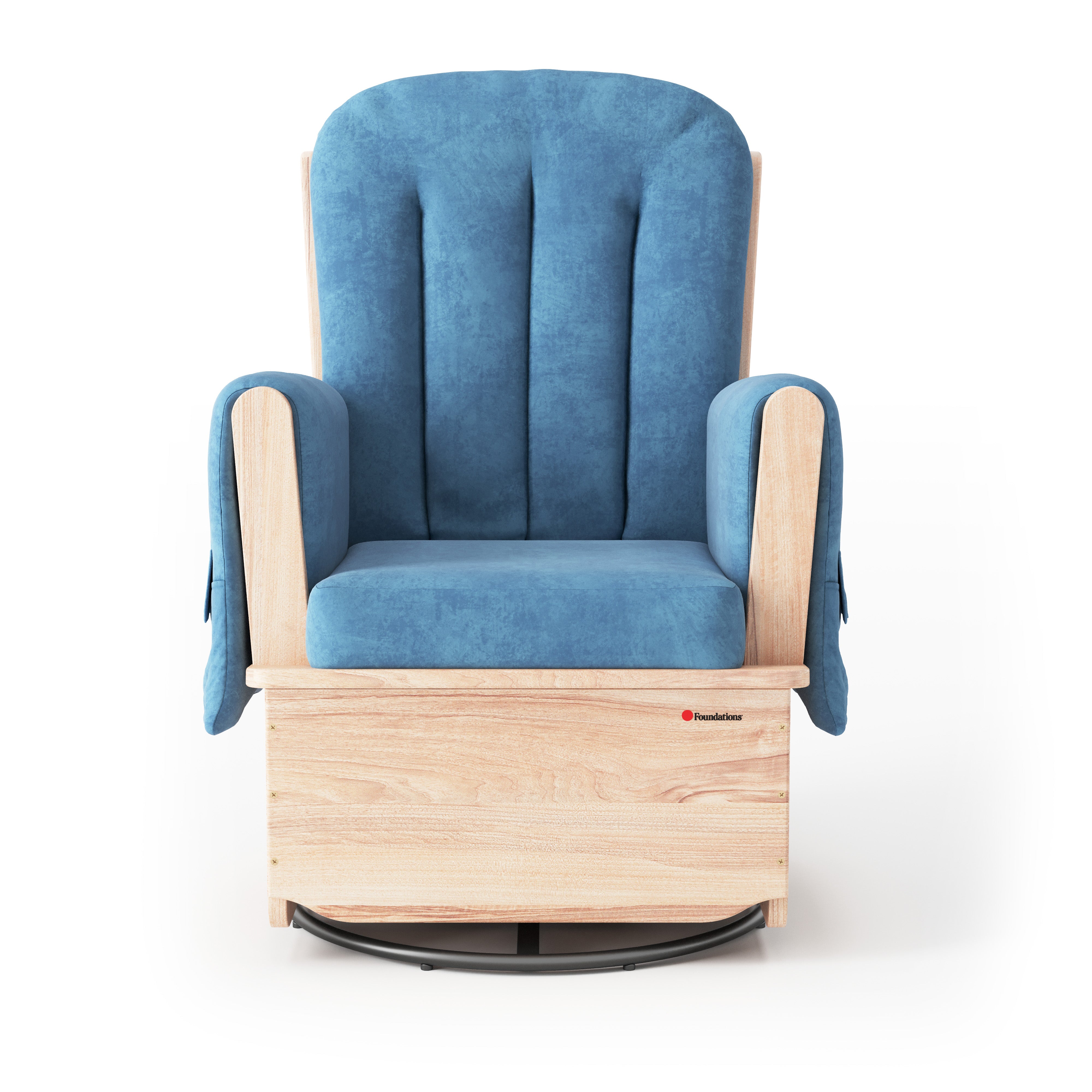 SafeRocker SS Swivel Glider (Blue)